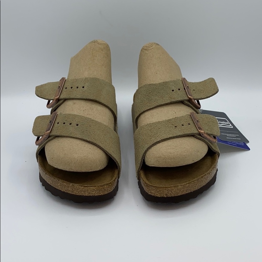 Birkenstock Arizona Taupe Suede - Picture 2 of 5